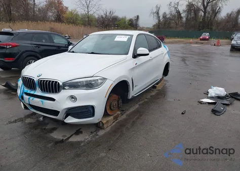 2015 BMW X6 xDrive50I from USA, damaged, VIN 5UXKU6C50F0F94266